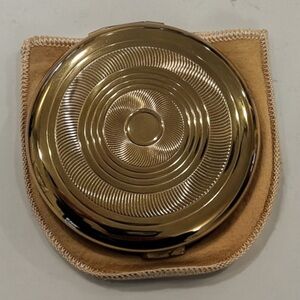 Vintage Coty Gold makeup compact